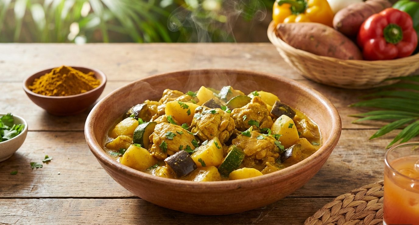 Recette Colombo de Poulet : Le Vrai Goût des Antilles