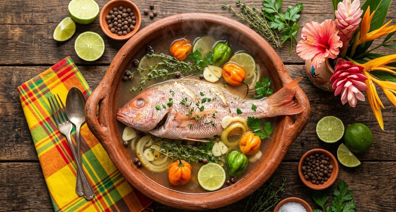Blaff de Poisson : La Vraie Recette Martiniquaise
